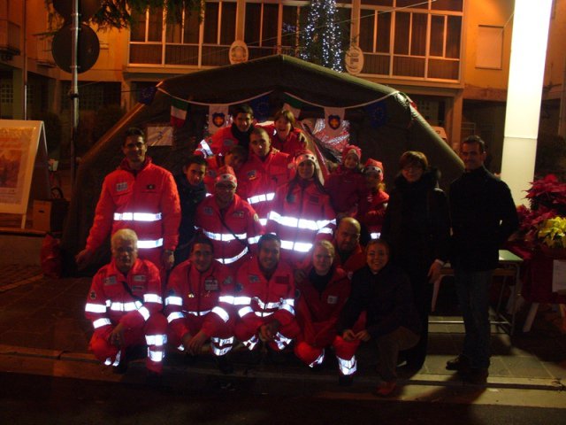 I militi e il sindaco