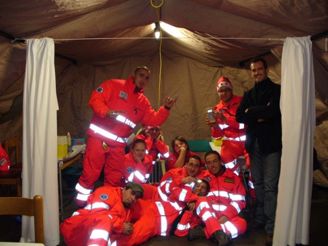 I militi: foto di gruppo