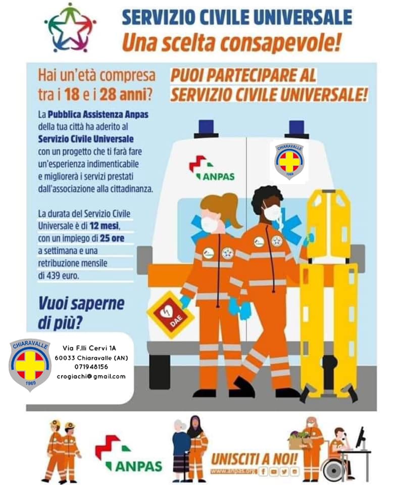 Servizio civile universale, manifesto